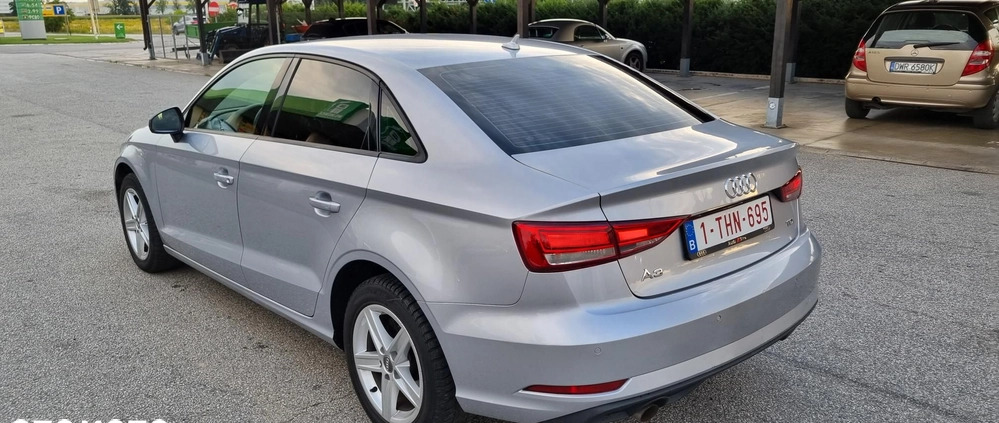 Audi A3 cena 71900 przebieg: 143600, rok produkcji 2018 z Wojkowice małe 211